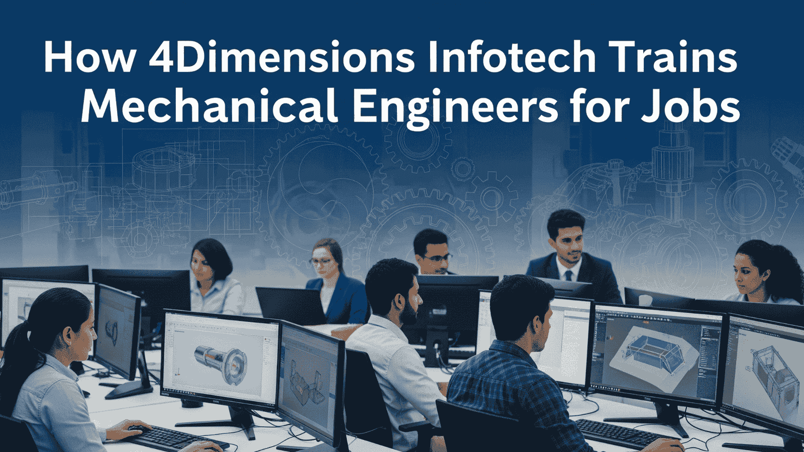 How 4Dimensions Infotech Shapes Mechanical Engineers into Industry-Ready Professionals