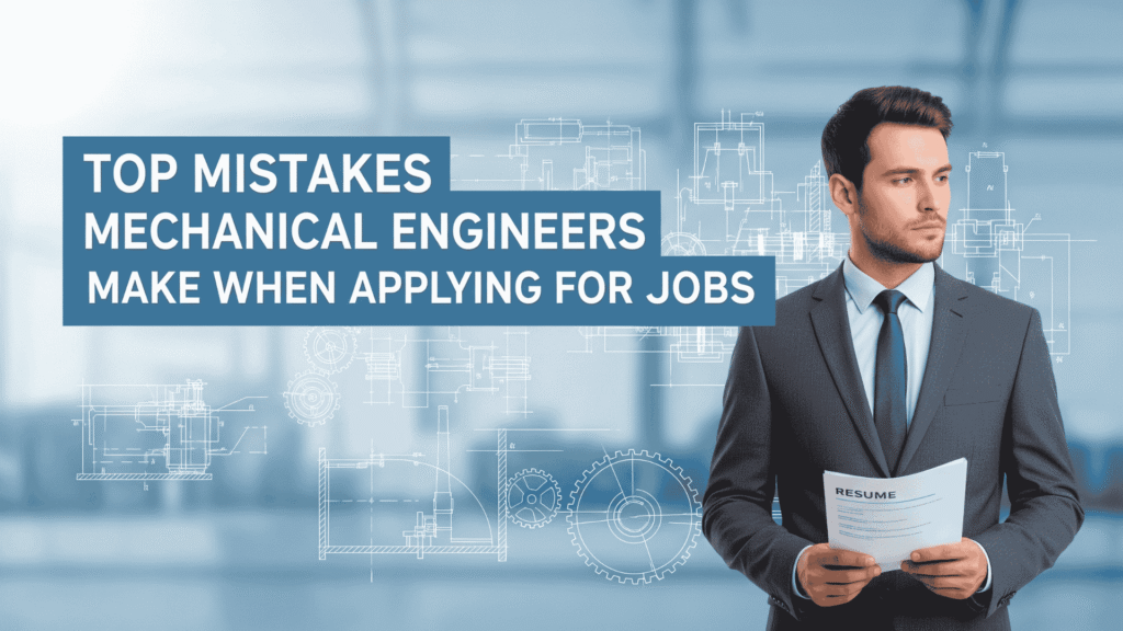 Top Mistakes Mechanical Engineers Make When Applying for Jobs