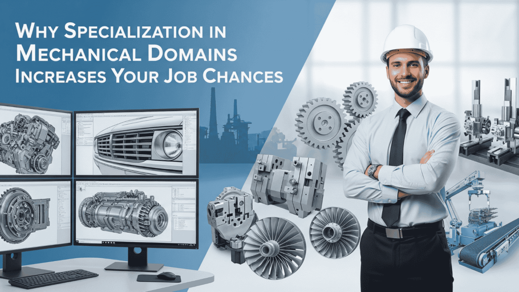 Why Specialization in Mechanical Domains Increases Your Job Chances