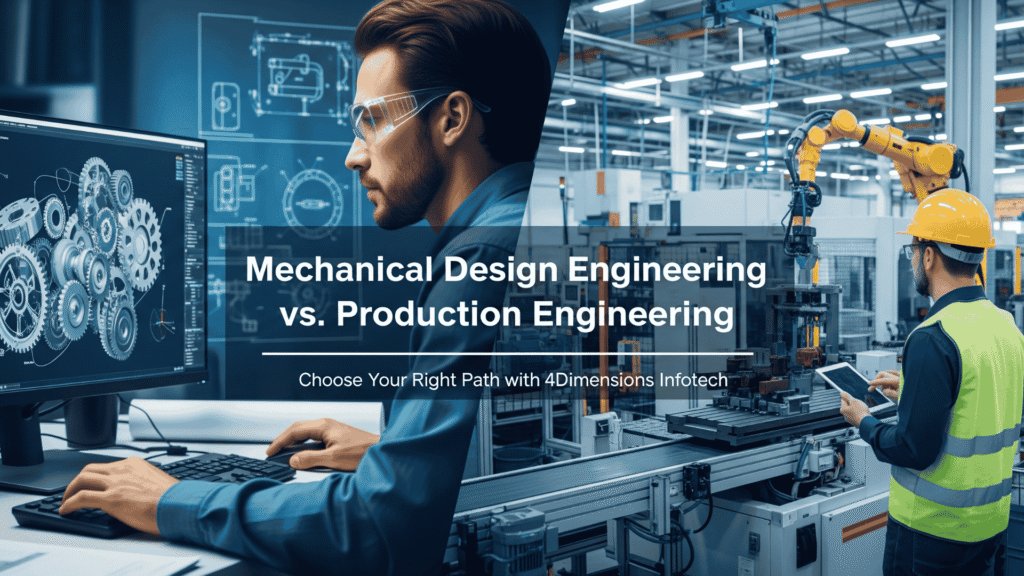 Mechanical Design Engineering vs. Production Engineering – Which Is Better