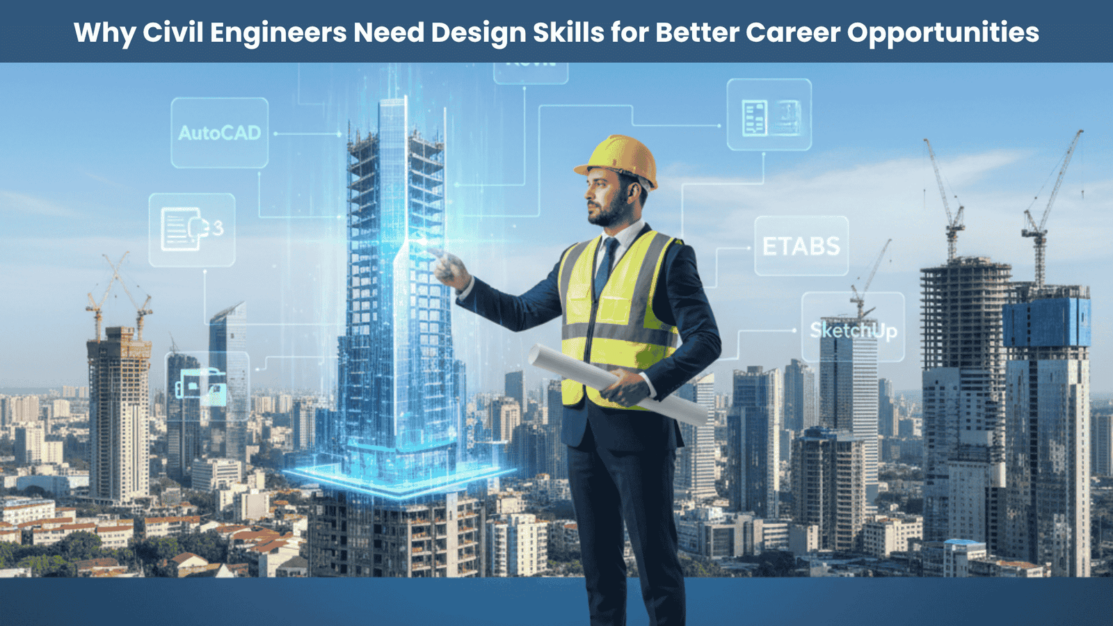 Why Civil Engineers Need Design Skills for Better Career Opportunities