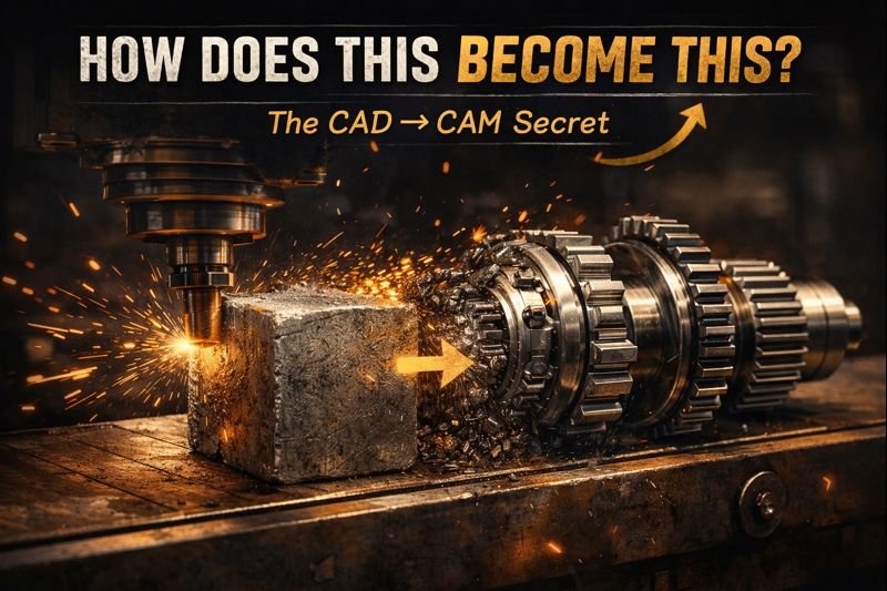 From Design to Production: How CAD & CAM Work Together