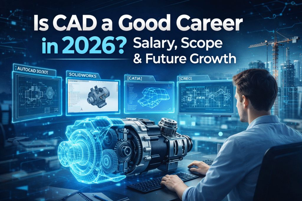 Is CAD a Good Career in 2026? Salary, Scope & Courses