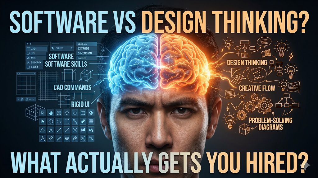 Design Thinking vs Software Skills – What Actually Matters More?