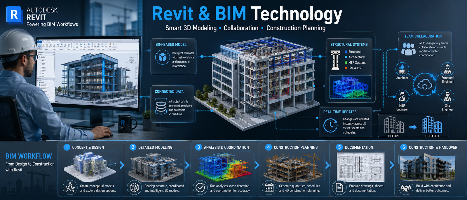 Revit BIM Software for Modern Civil Engineering Projects