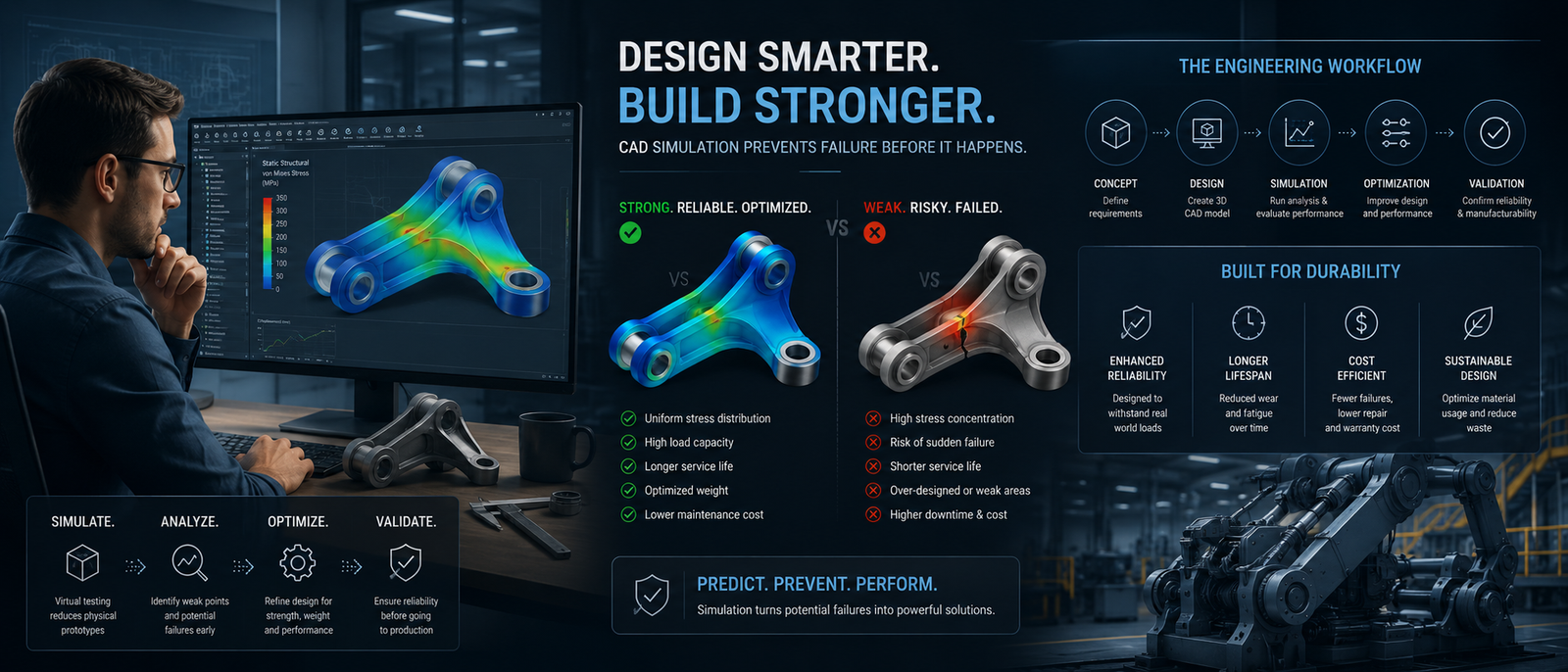 CAD Simulation for Preventing Mechanical Engineering Failures