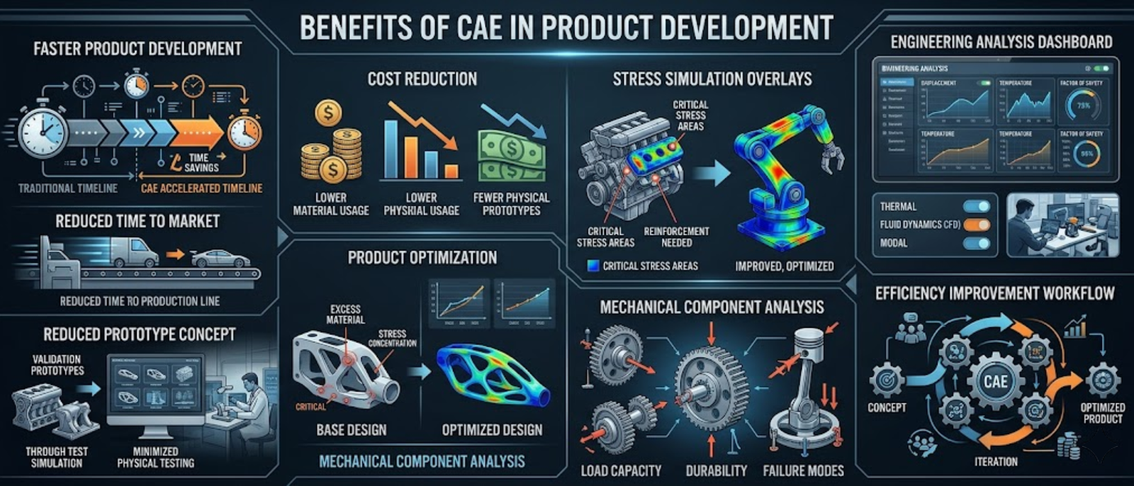 Benefits of CAE in Product Development