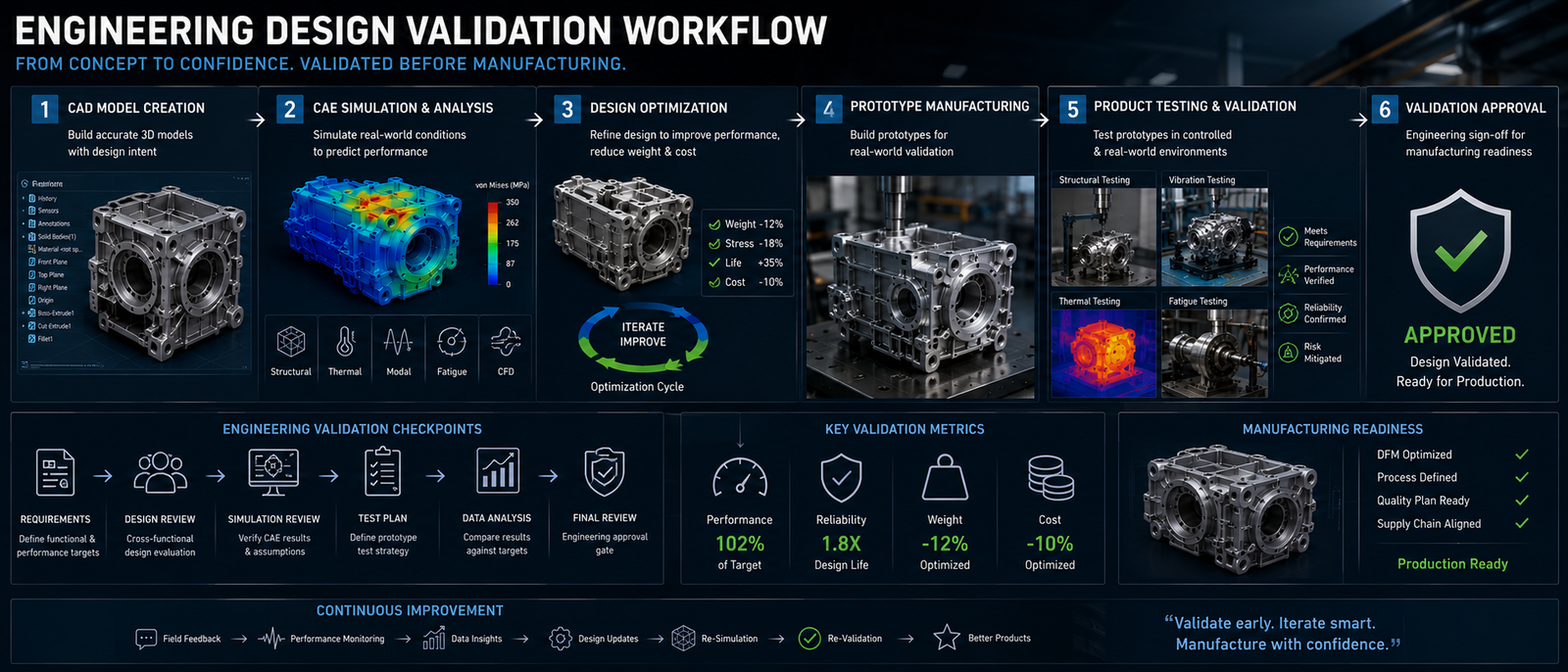 Engineering Design Validation Workflow