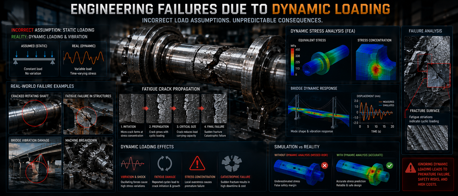 Engineering Failures Due to Dynamic Loading