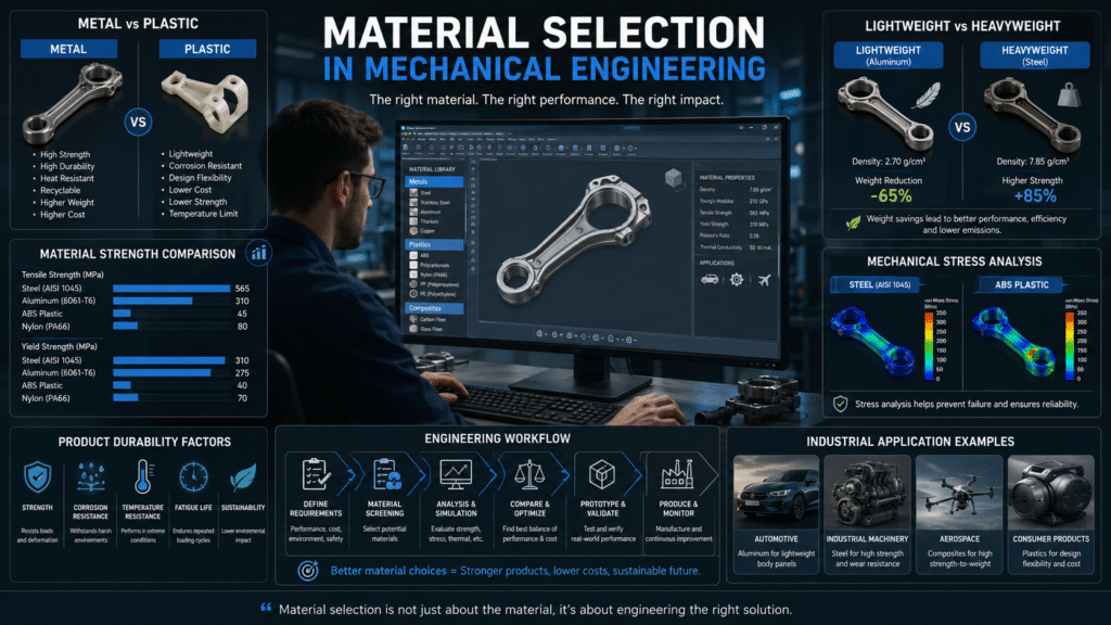 Material Selection in Mechanical Engineering
