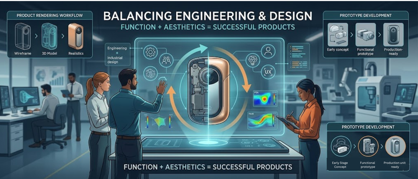 Balancing Functionality and Aesthetics in Product Design