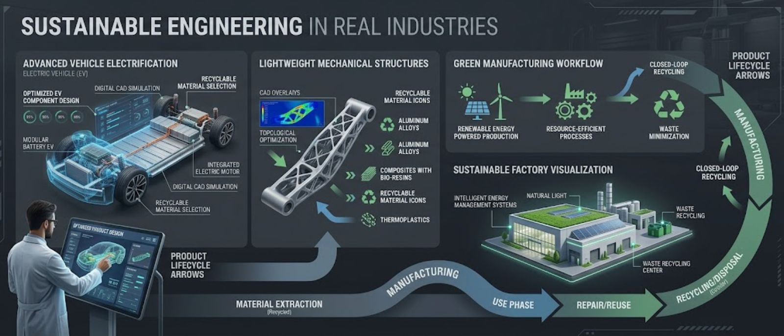 Real-World Applications of Sustainable Engineering