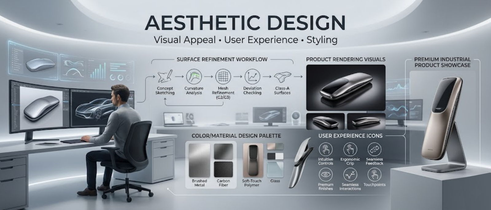 Aesthetic Product Design Using CAD Softw