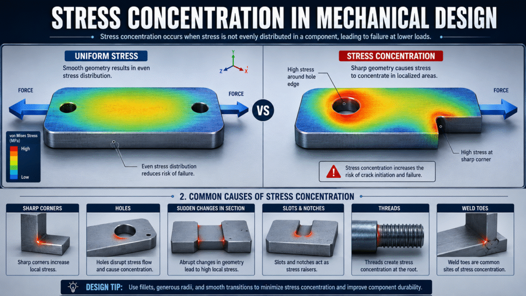 Stress Concentration in Mechanical Design