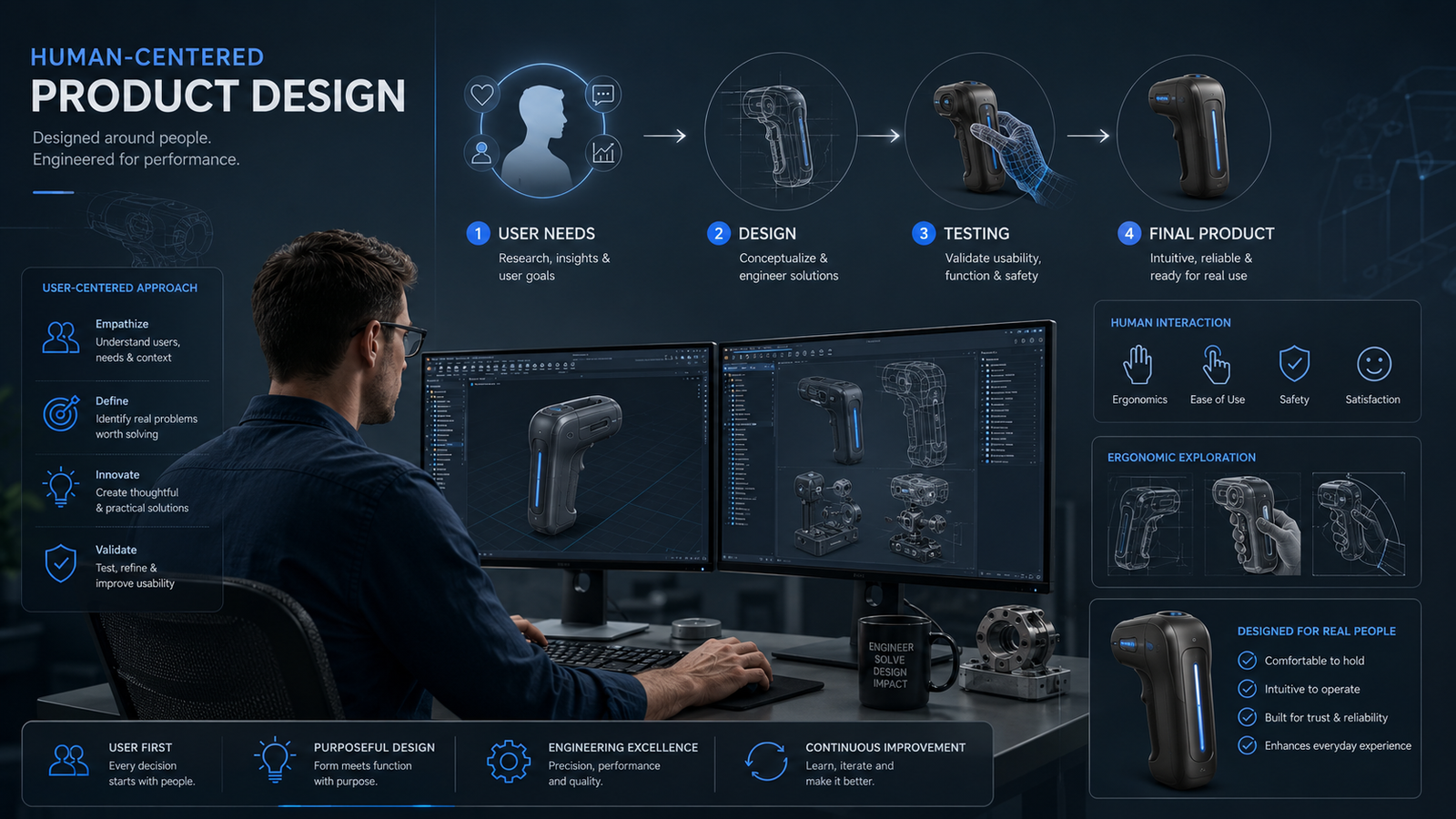 Human-Centered Product Design Workflow