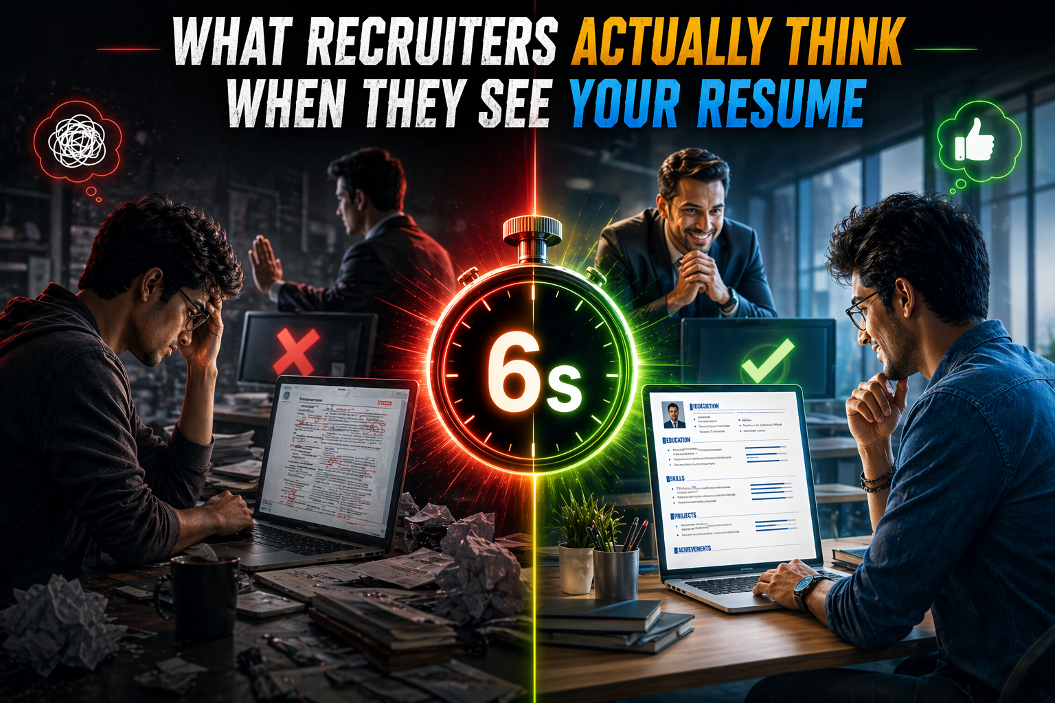 What Recruiters Actually Think When They See Your Resume