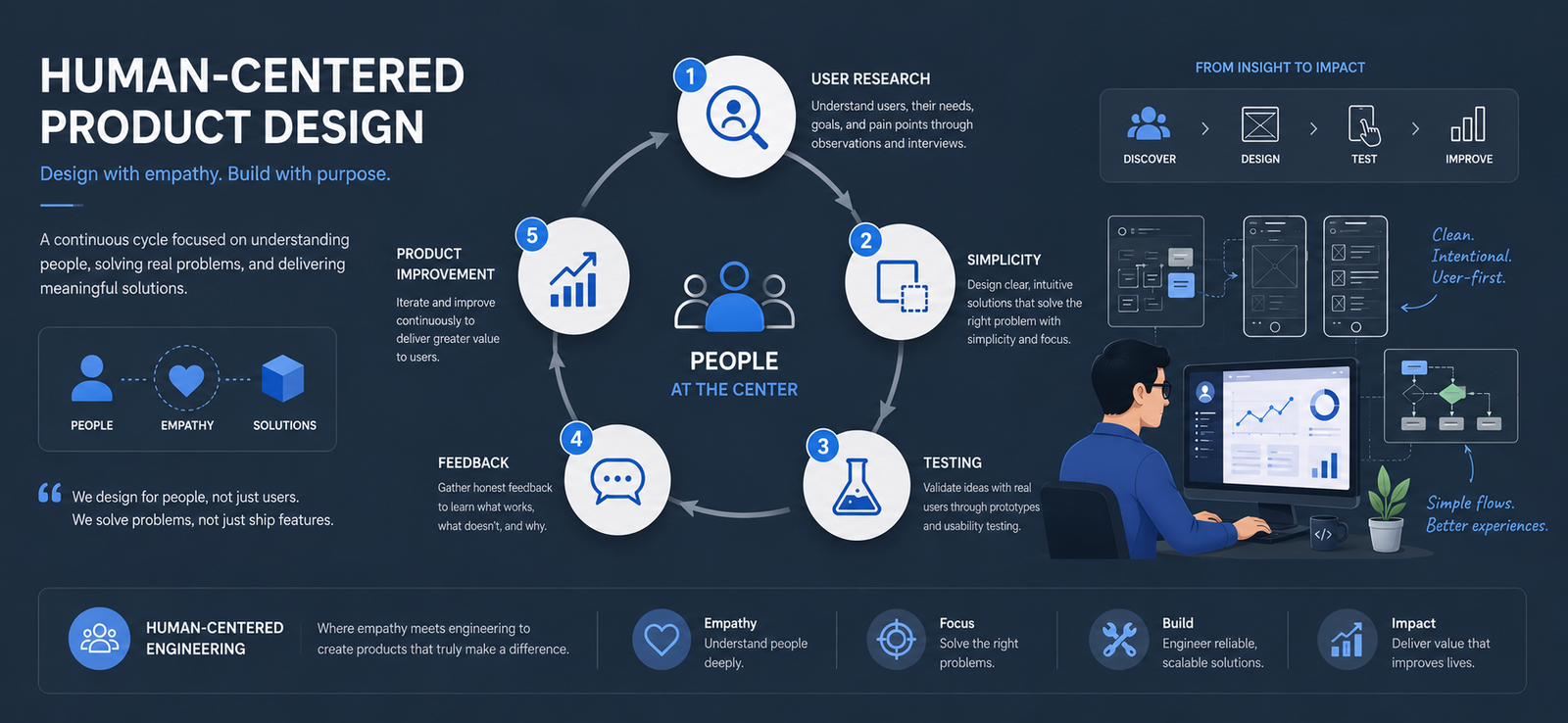 Core Principles of Human-Centered Design