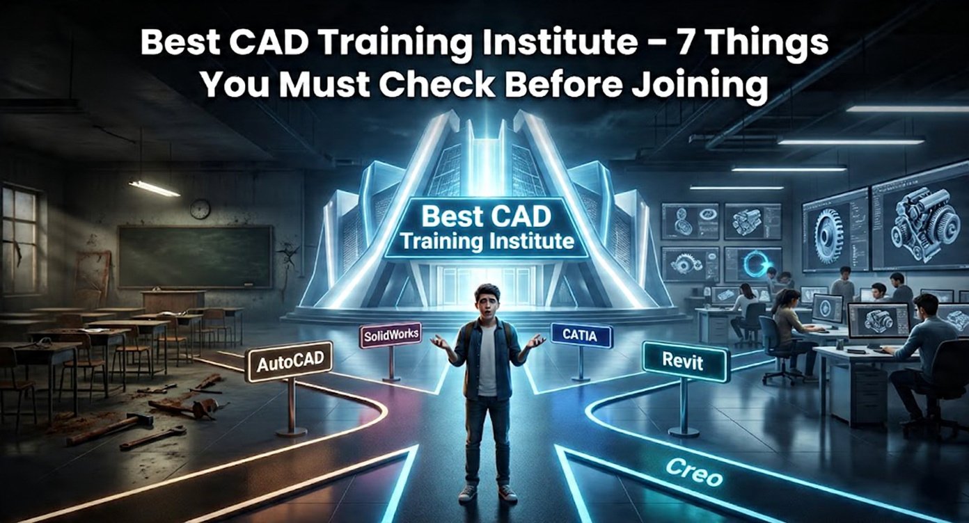 Best CAD Training Institute – 7 Things You Must Check Before Joining