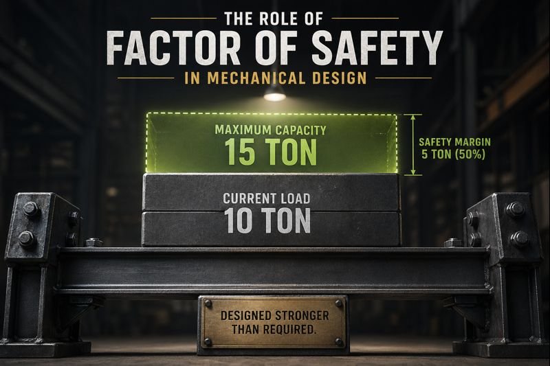 The Role of Factor of Safety in Mechanical Design