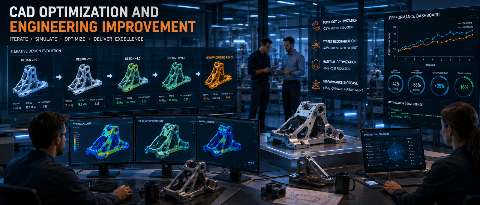 CAD Optimization and Engineering Improvement