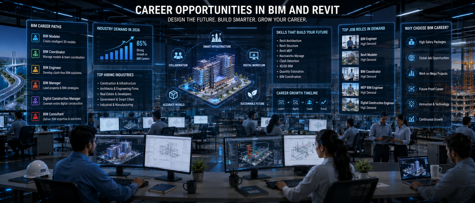 Career Opportunities in BIM and Revit