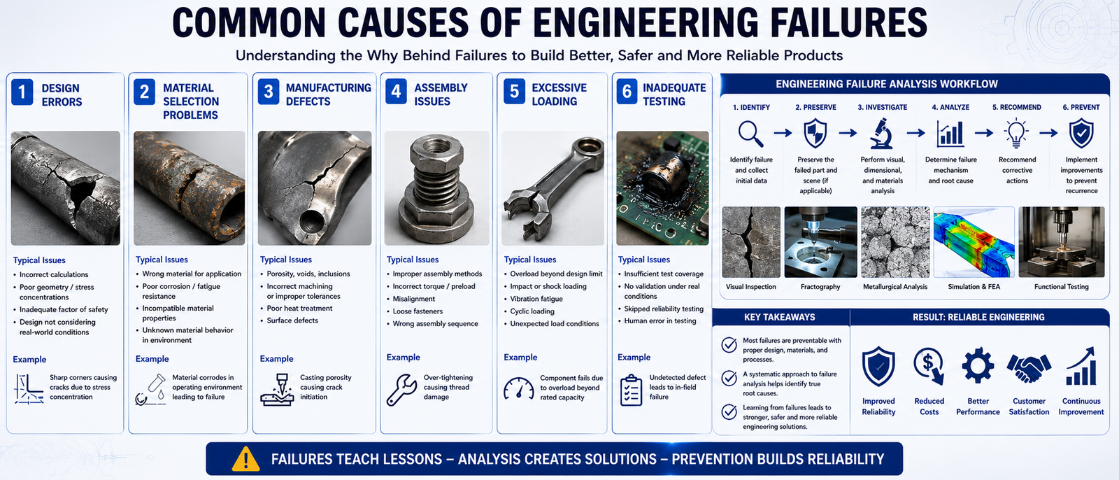 Common Causes of Engineering Failures