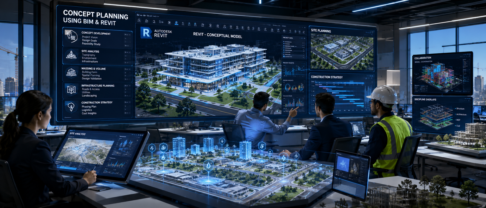 Concept Planning Using BIM and Revit