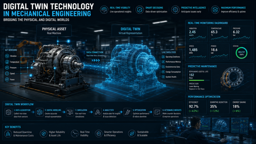 Digital Twin Technology in Mechanical Engineering