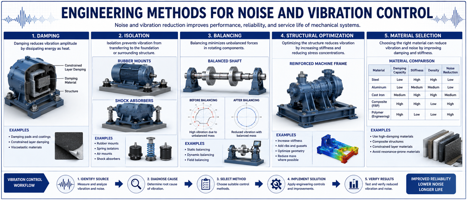 Engineering Methods for Noise and Vibration Control