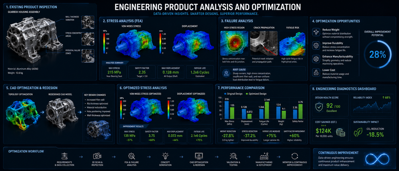 Engineering Product Analysis and Optimization