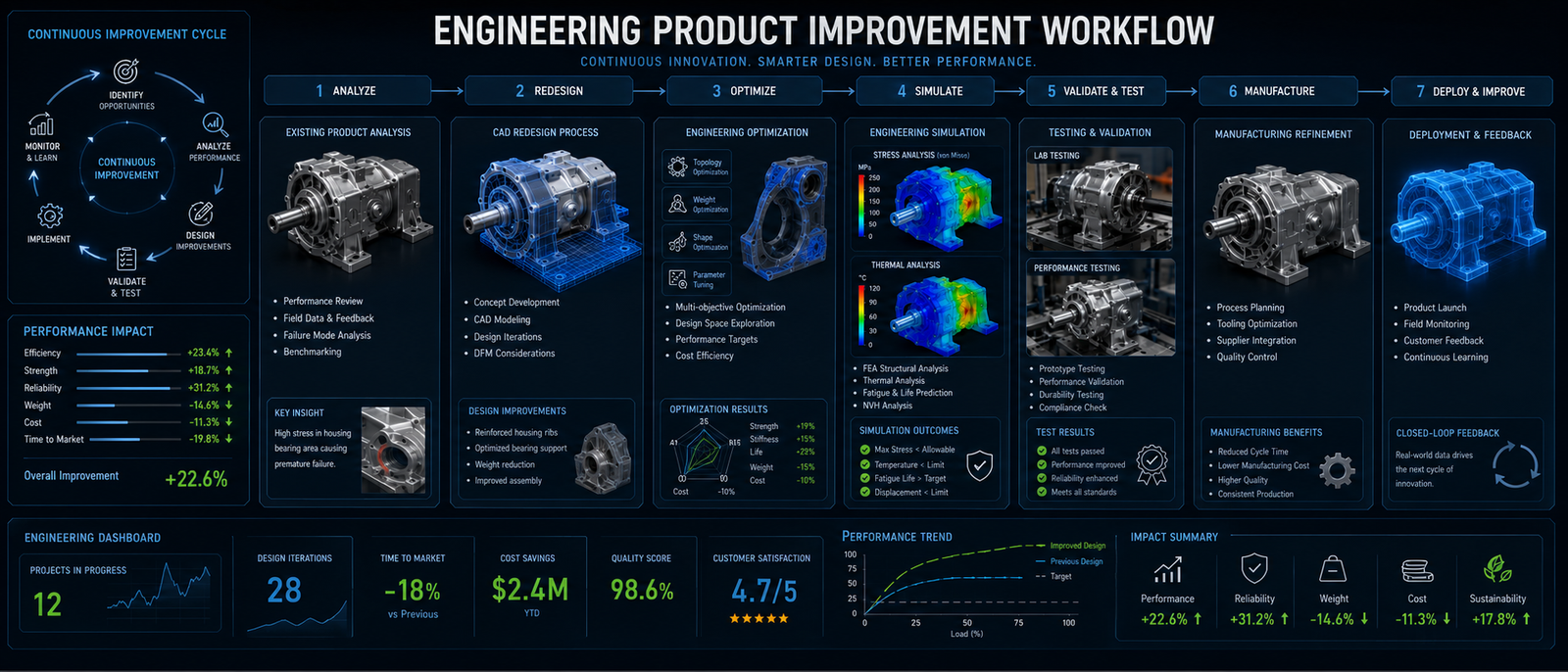 Engineering Product Improvement Workflow