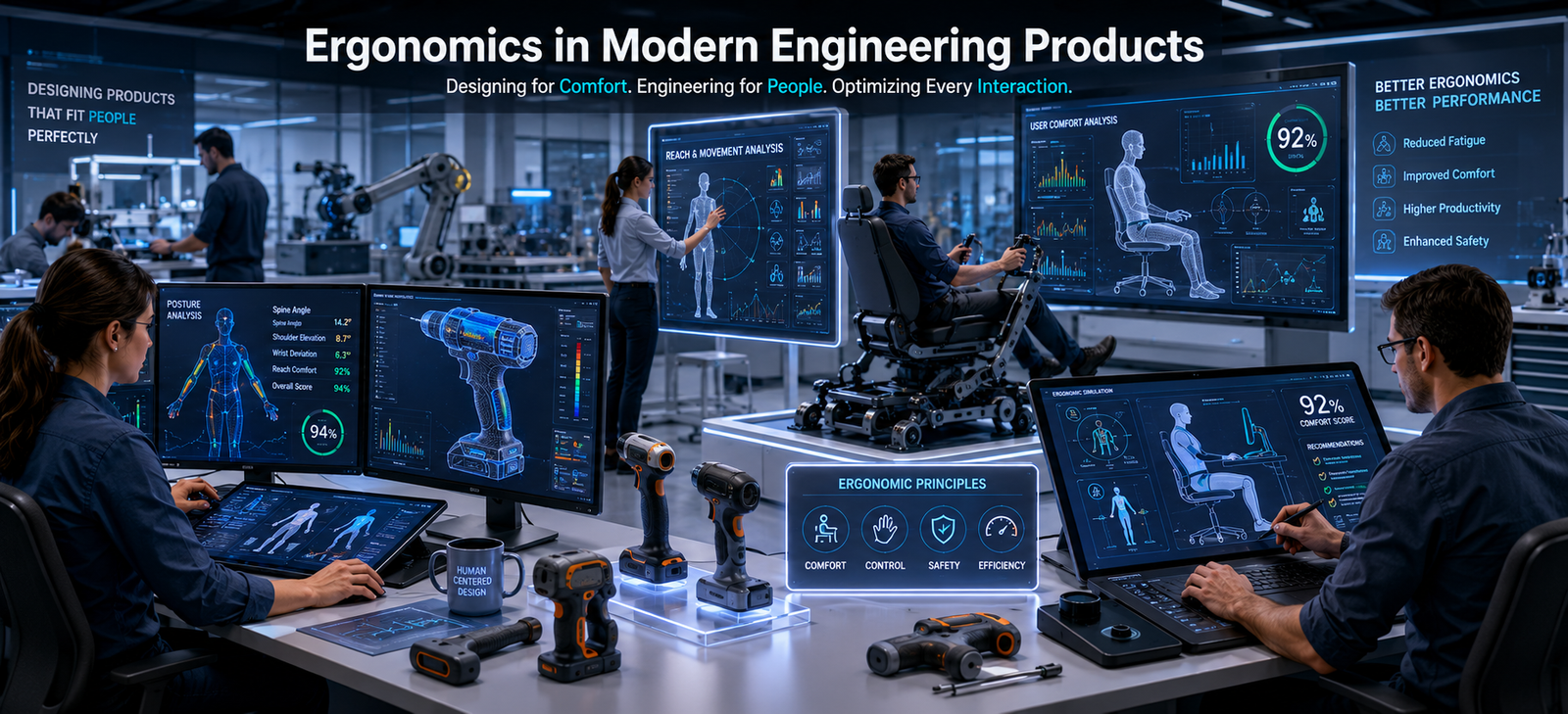 Ergonomics in Modern Engineering Products