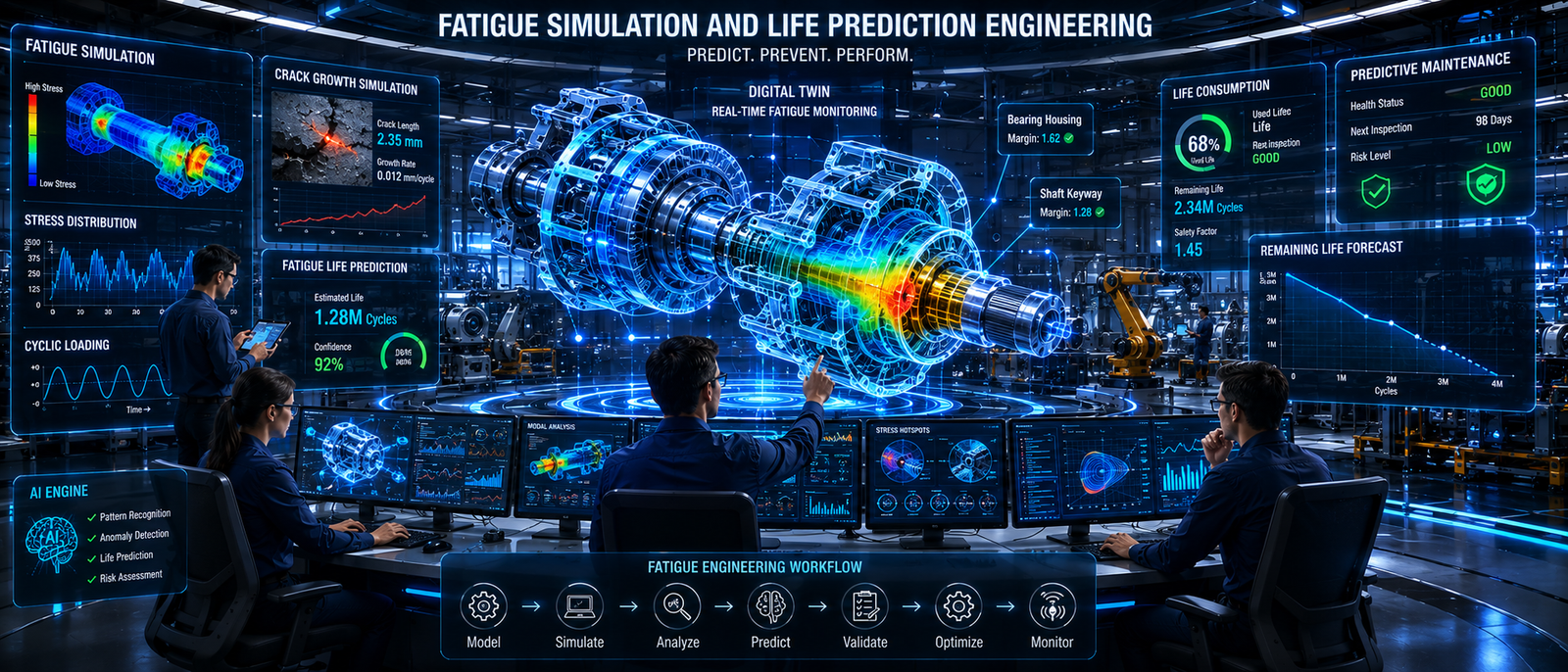 Fatigue Simulation and Life Prediction Engineering
