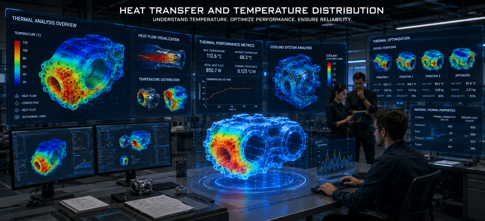 Heat Transfer and Temperature Distribution