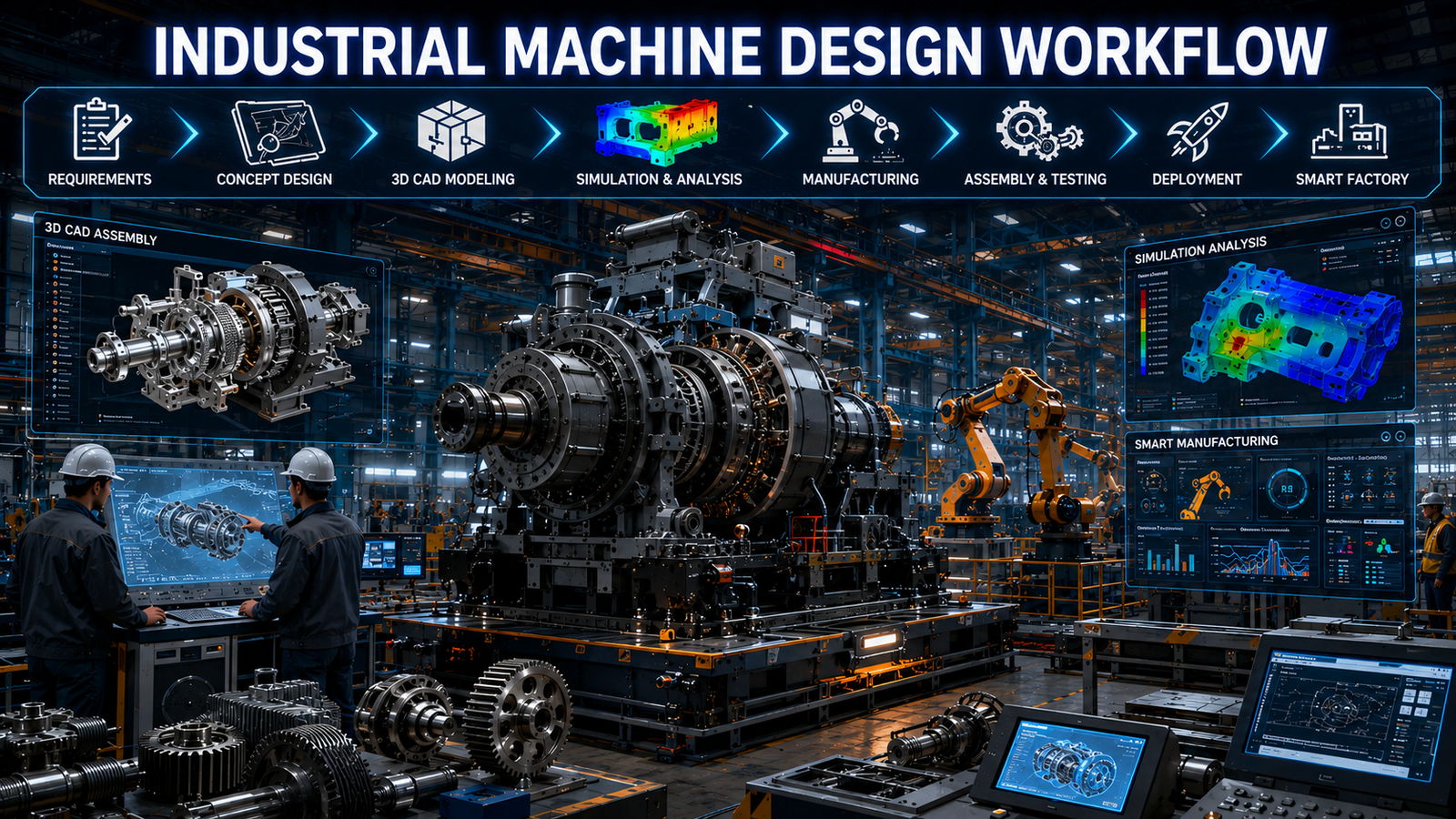 Industrial Machine Design Workflow