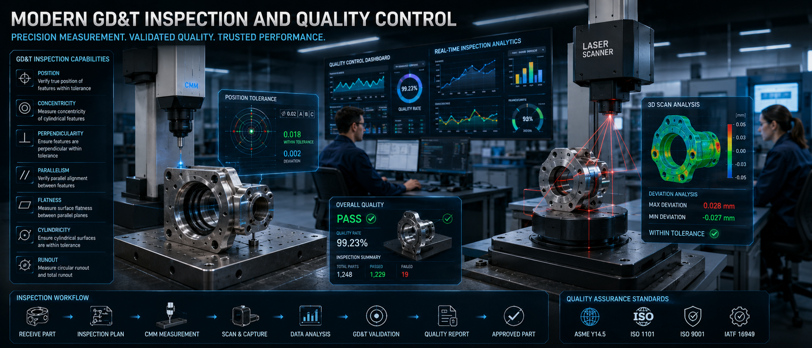 Modern GD&T Inspection and Quality Control