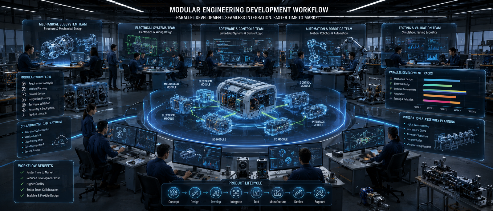 Modular Engineering Development Workflow