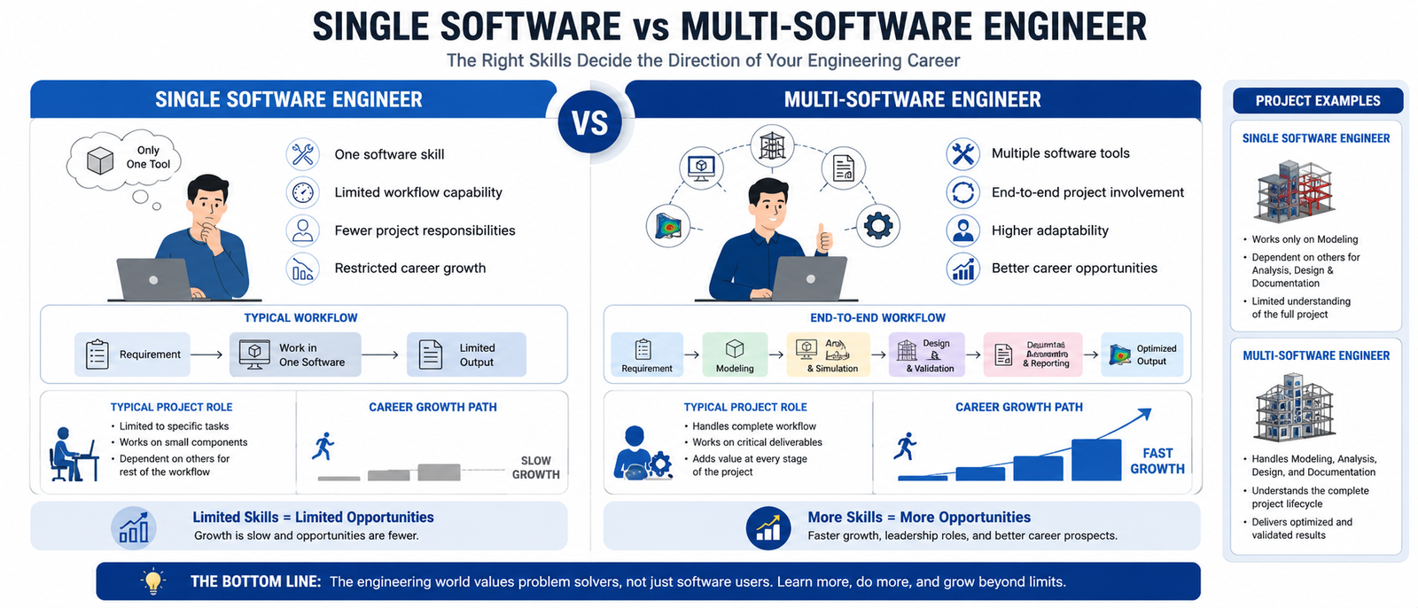 Single Software vs Multi-Software Engineer