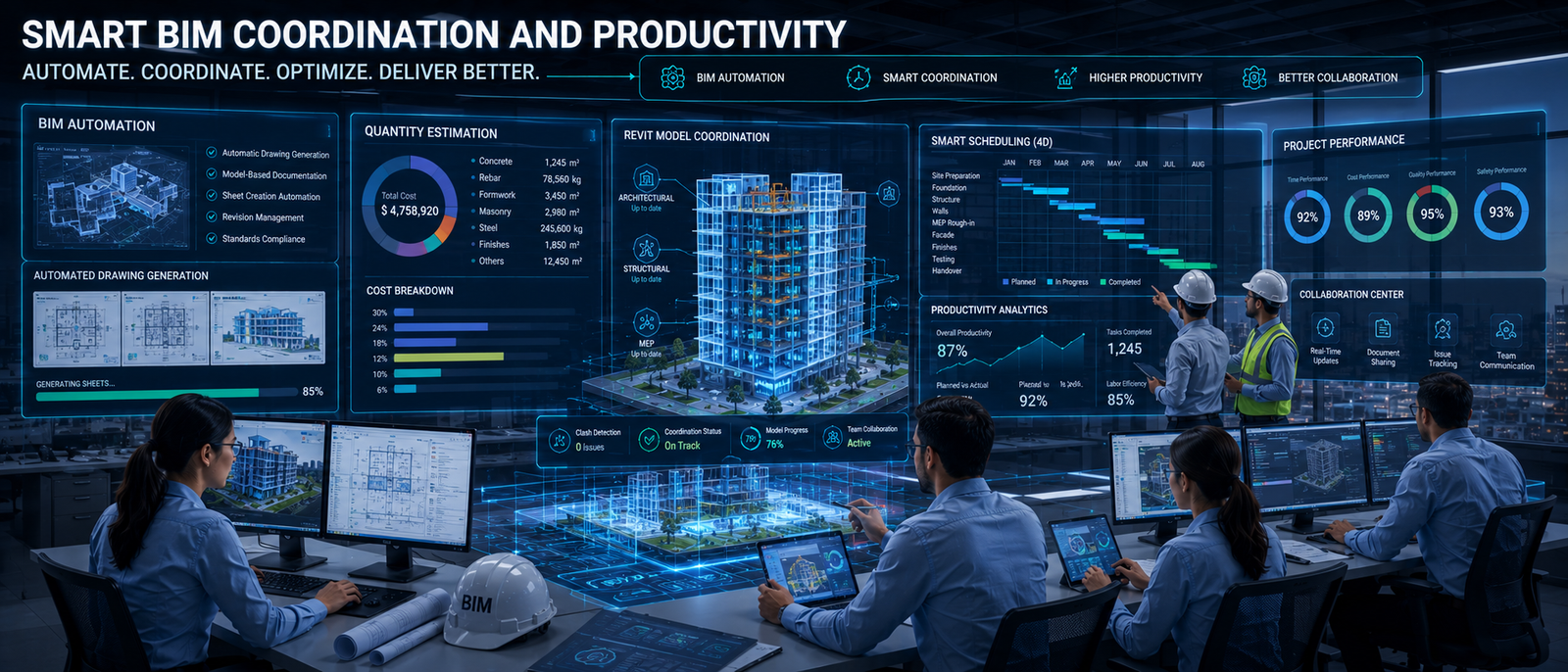 Smart BIM Coordination and Productivity