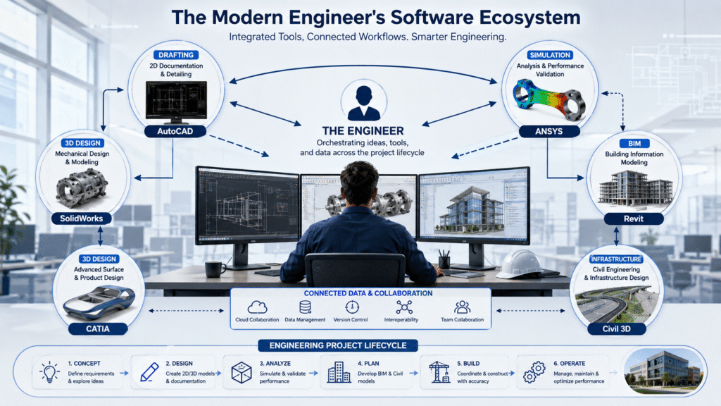 The Modern Engineer's Software Ecosystem