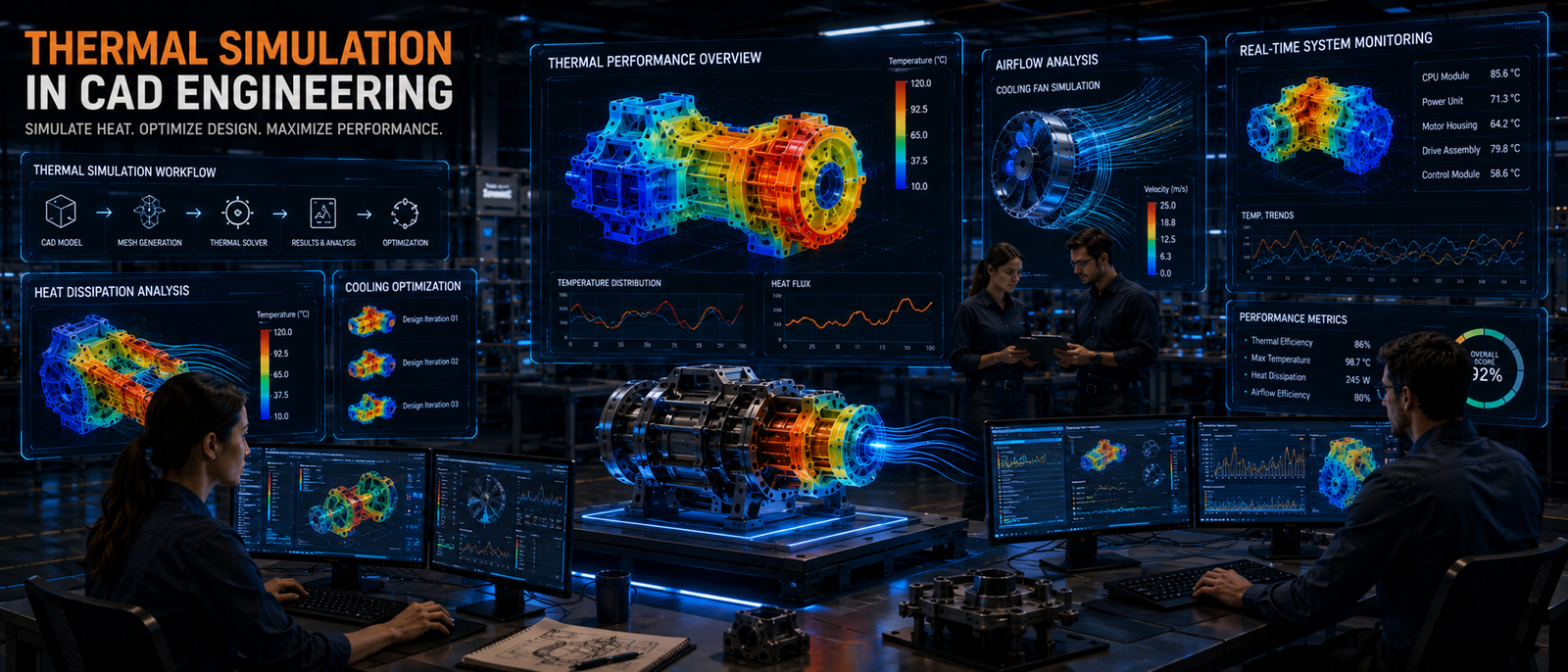 Thermal Simulation in CAD Engineering