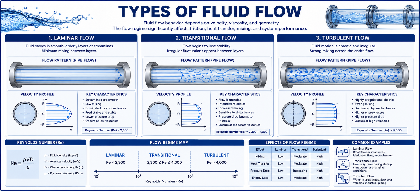Types of Fluid Flow