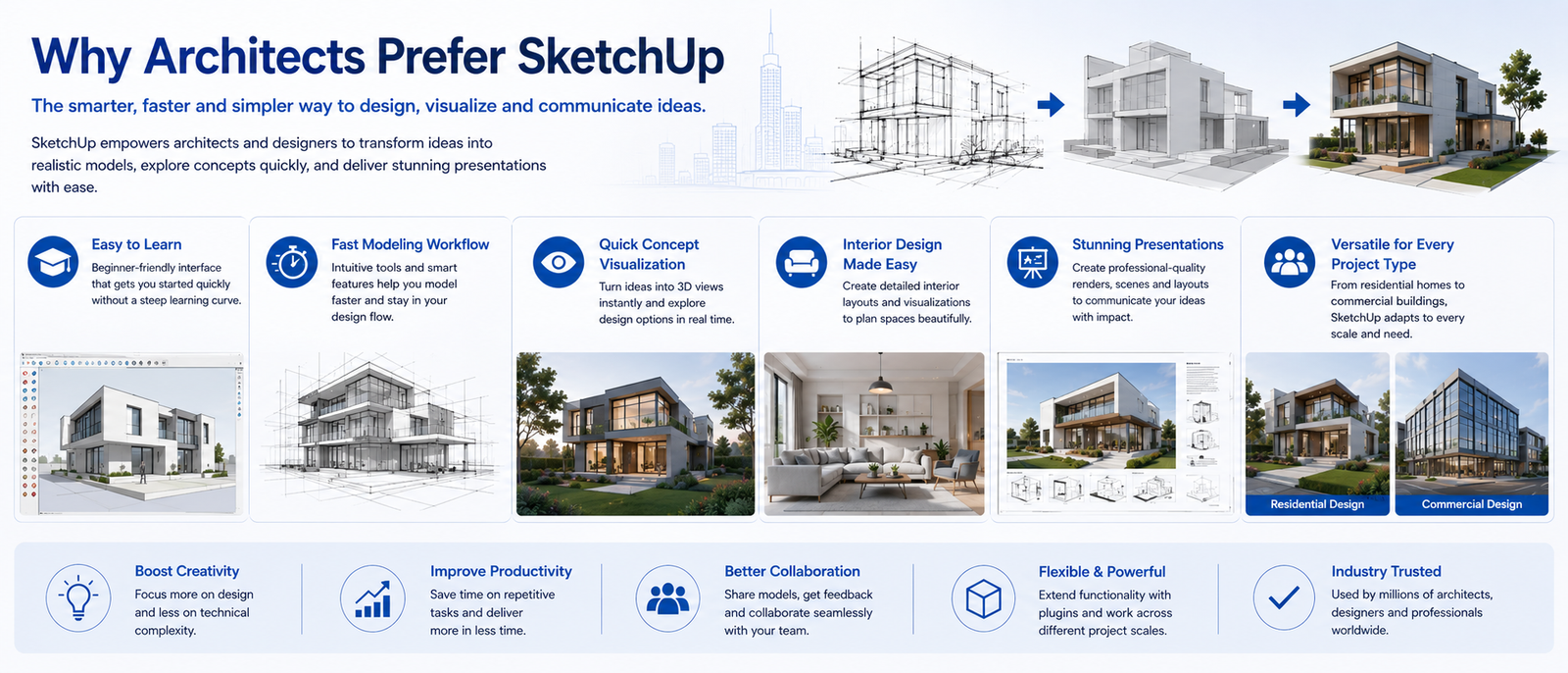 Why Architects Prefer SketchUp