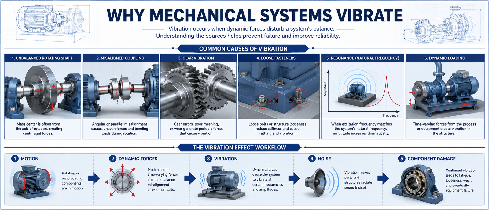 Why Mechanical Systems Vibrate