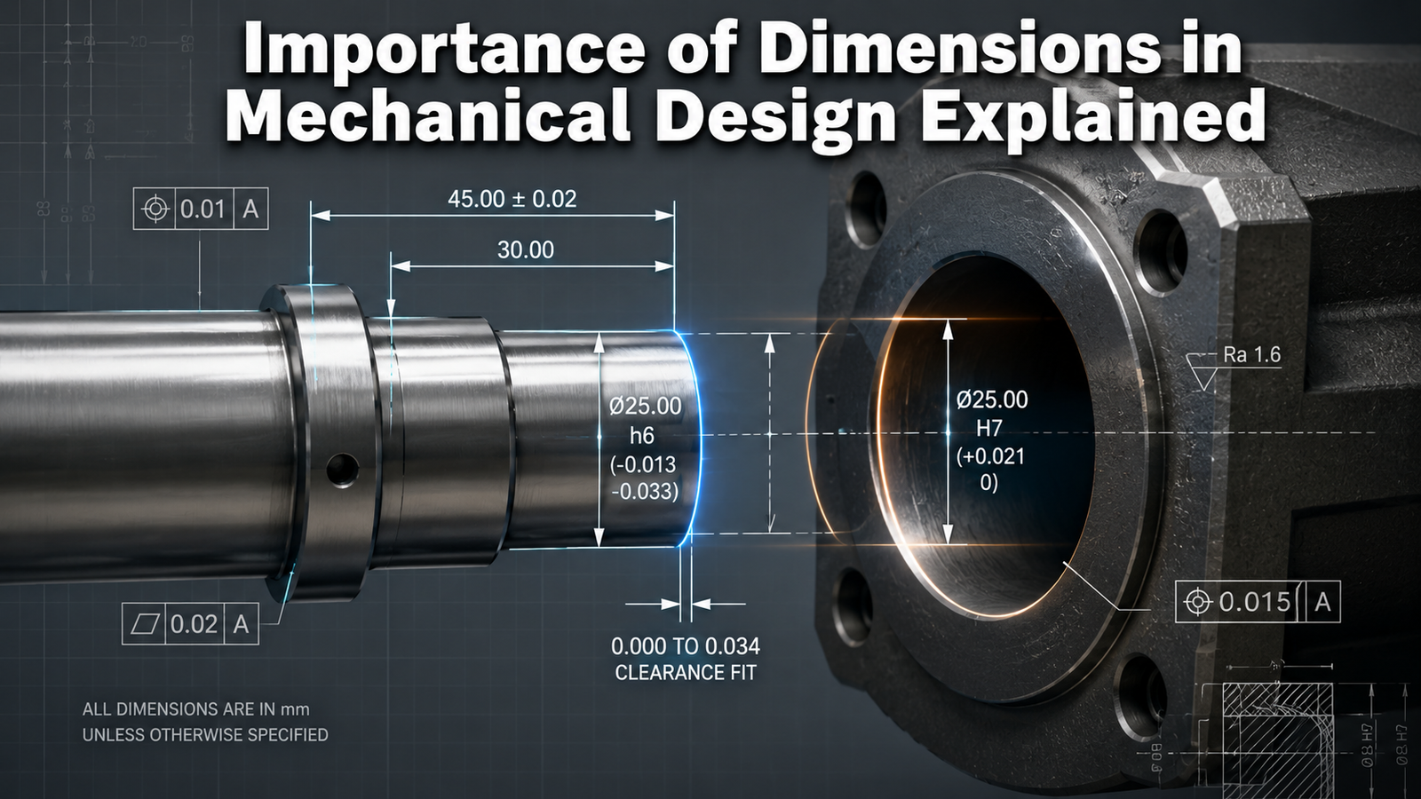 Importance of Dimensions in Mechanical Design Explained