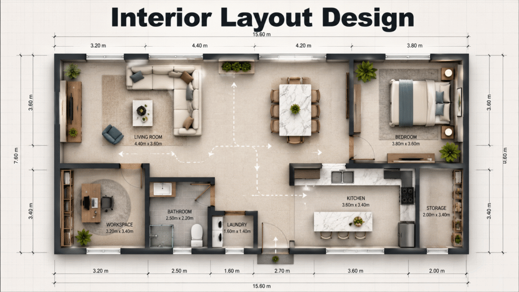 Introduction to Interior Layout Design for Beginners