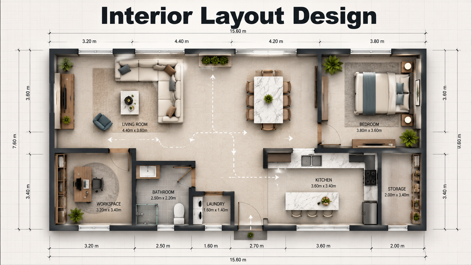 Introduction to Interior Layout Design for Beginners