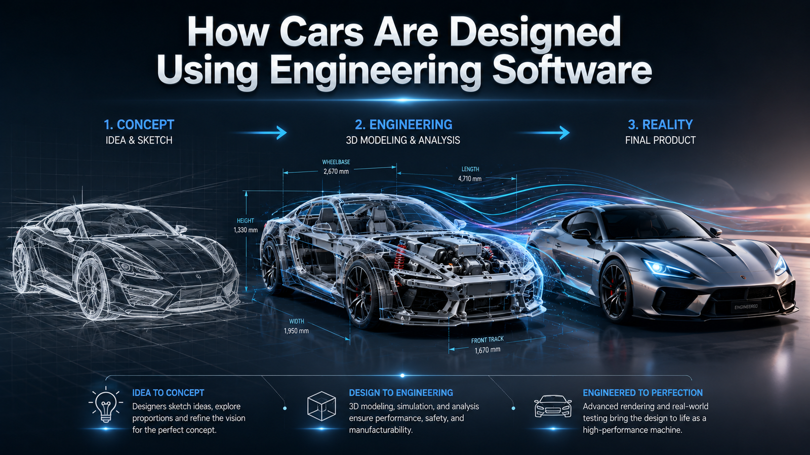 How Cars Are Designed Using Engineering Software