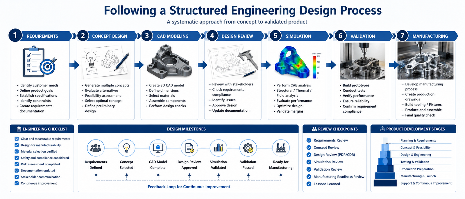 Following a Structured Engineering Design Process