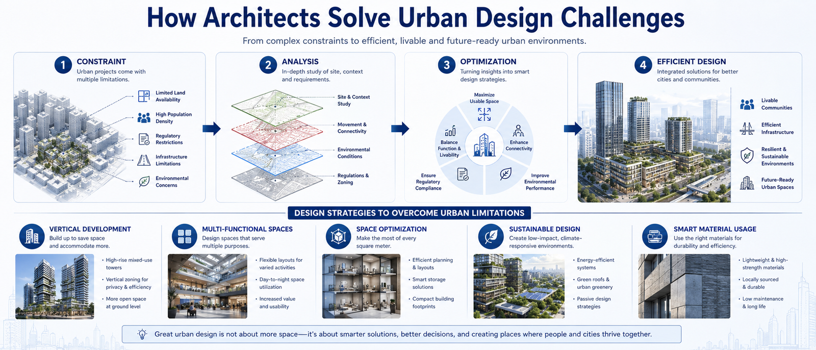 How Architects Solve Urban Design Challenges
